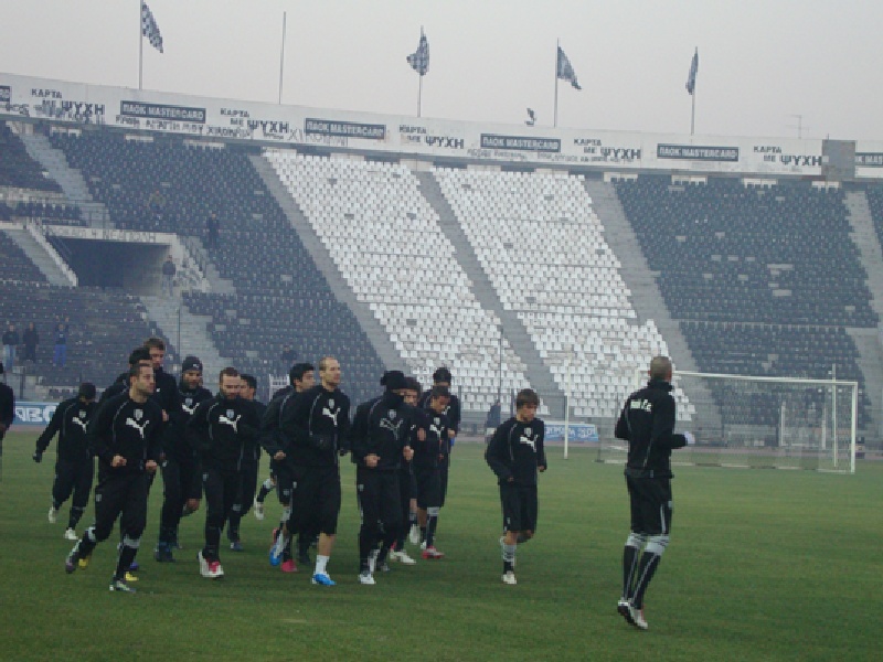 Αποθέωση στην προπόνηση!