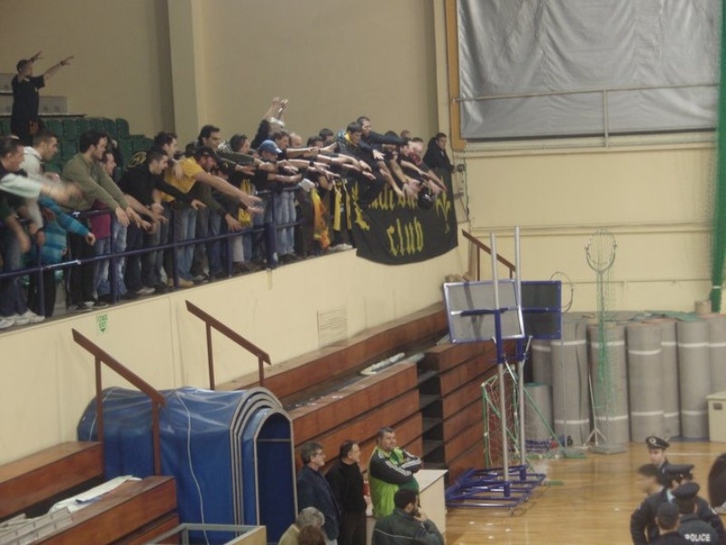 Ευχές στο γήπεδο!