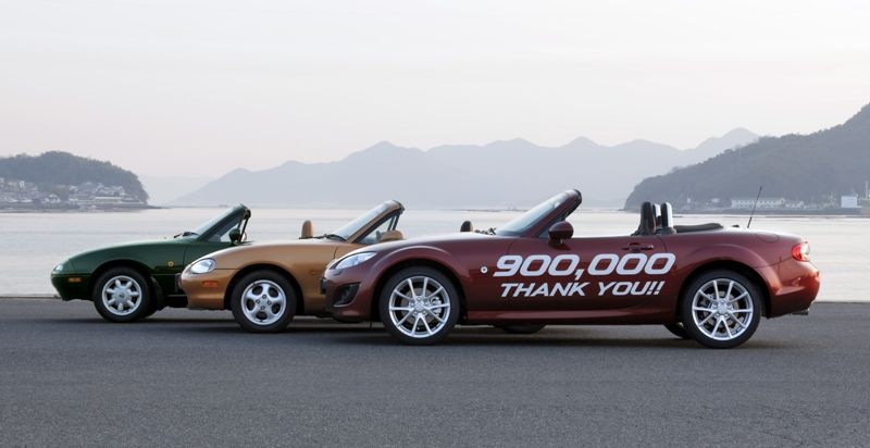 Ρεκόρ Γκίνες για το  MX-5