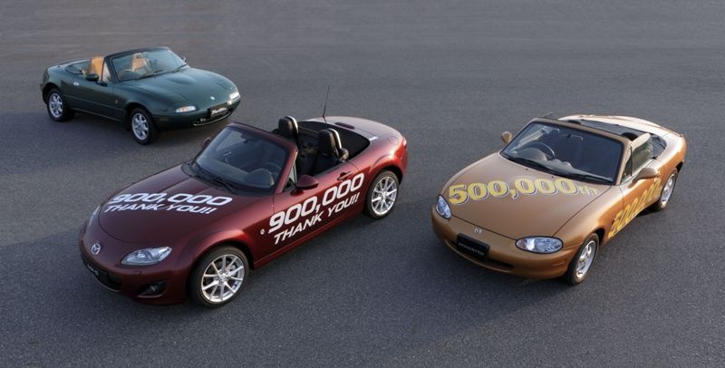 Ρεκόρ Γκίνες για το  MX-5