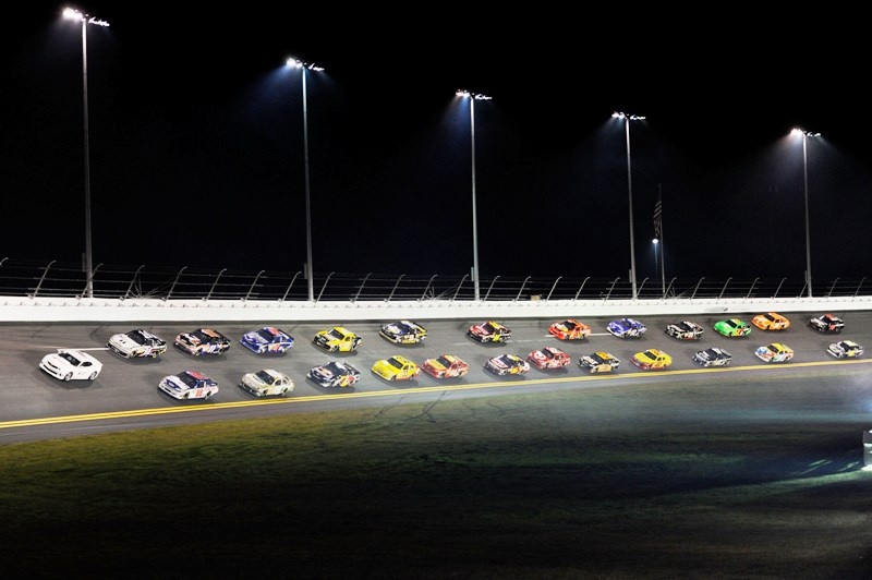 Ο Ένχαρντ στην πολ του Daytona