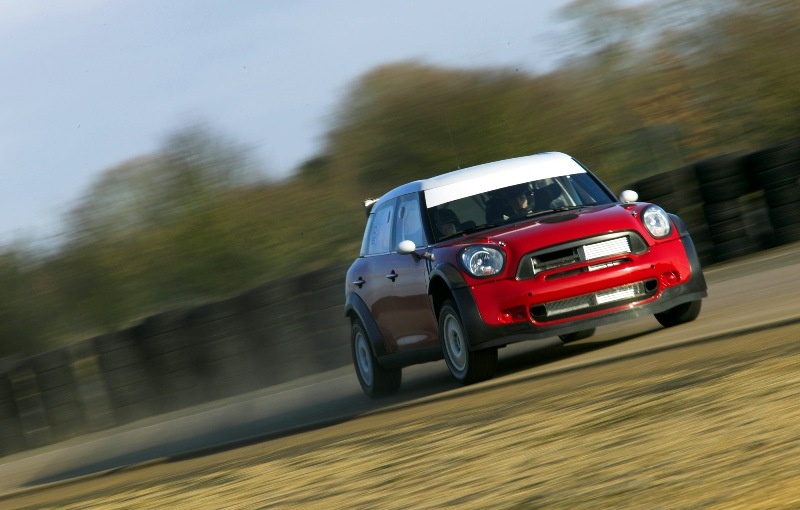 Το Mini WRC σε δοκιμές