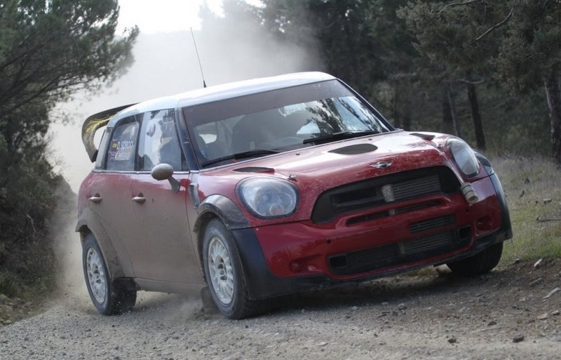 Το Mini WRC σε δοκιμές