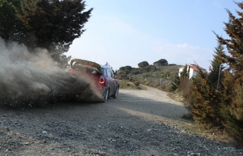 Το Mini WRC σε δοκιμές