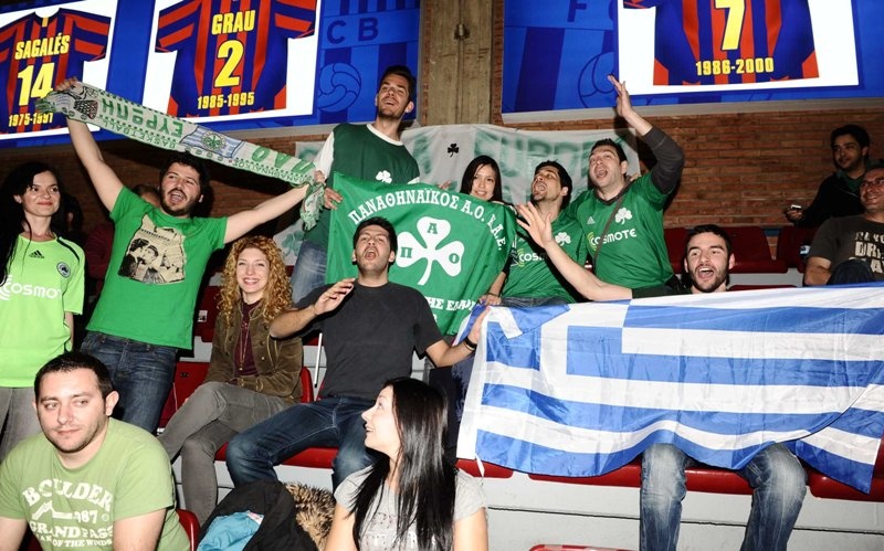 Μπαρτσελόνα- Παναθηναϊκός (ph.)