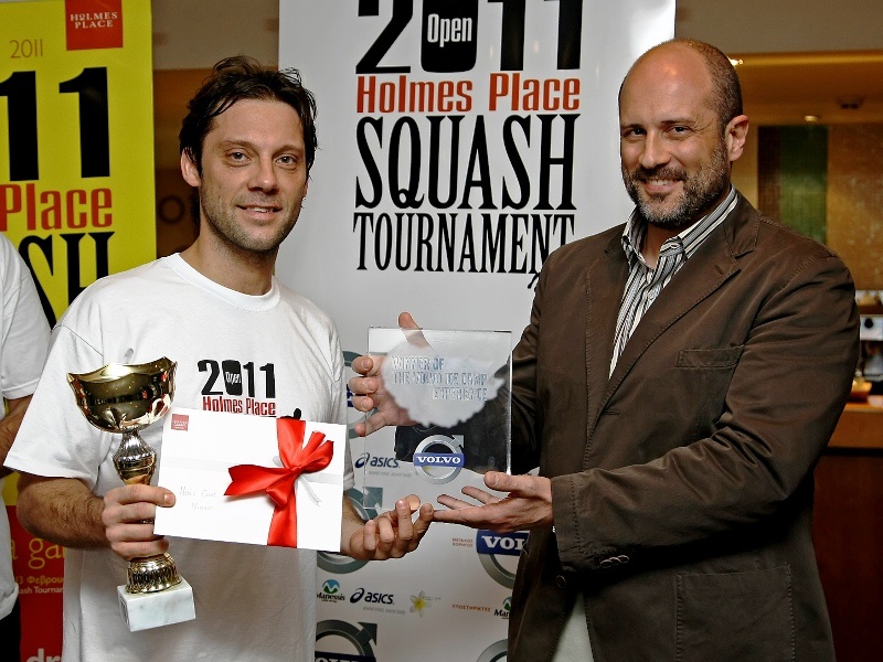 Η Volvo σε τουρνουά squash