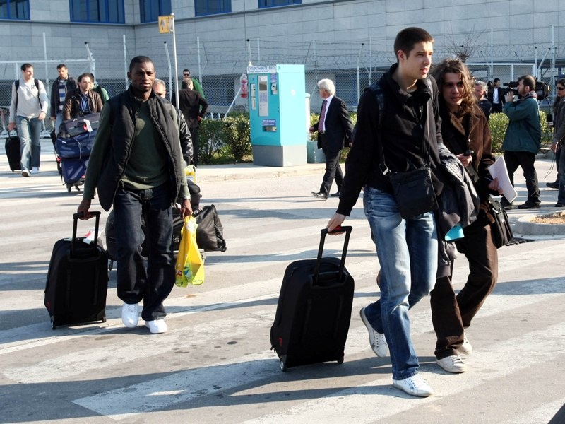 Αποθεωτική υποδοχή (photos)