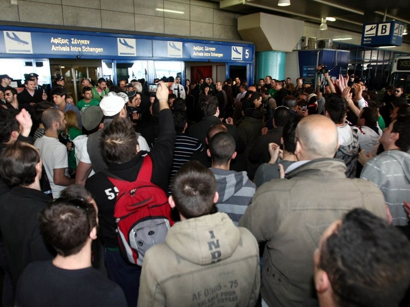 Αποθεωτική υποδοχή (photos)