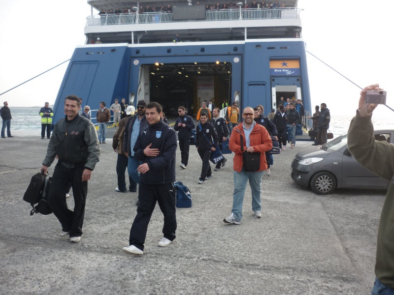 Υποδοχή ηρώων στη Νάξο (fotos)