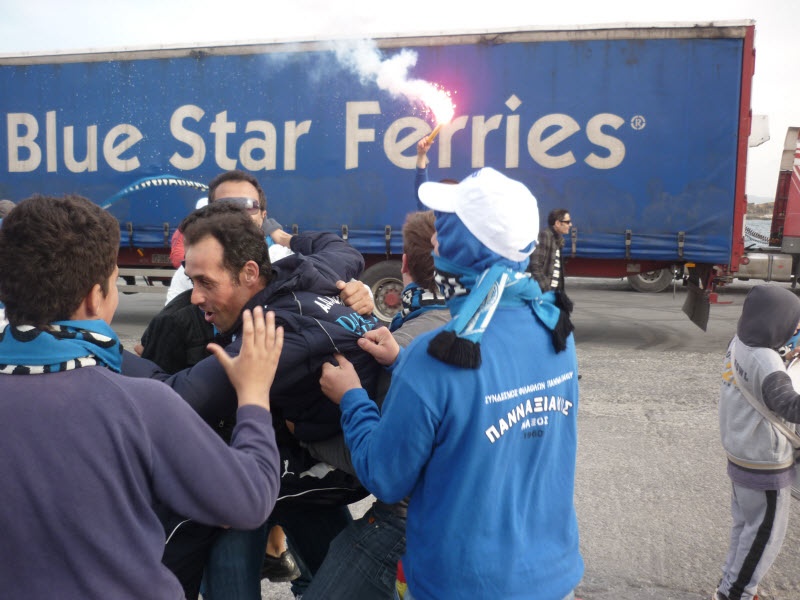 Υποδοχή ηρώων στη Νάξο (fotos)