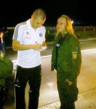 Μπλόκο για ένα αυτόγραφο