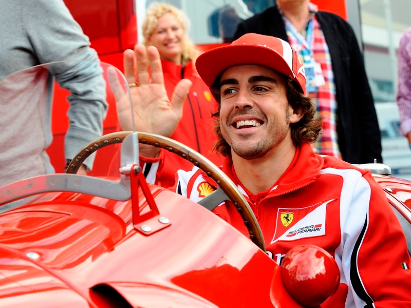 H Ferrari στο Σίλβερστοουν