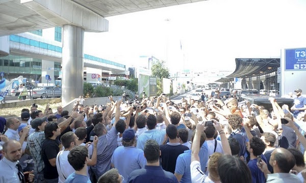 Αποθέωση Σισέ στην Ρώμη (ph&vid)