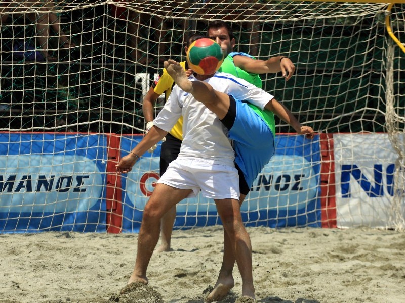 Beach Soccer με… Γκλέτσο
