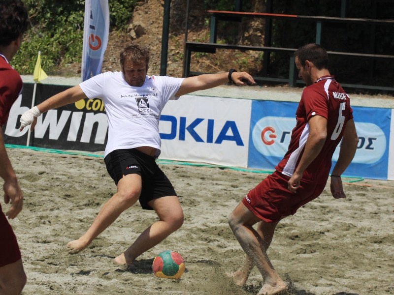 Beach Soccer με… Γκλέτσο