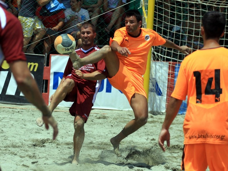 Beach Soccer με… Γκλέτσο