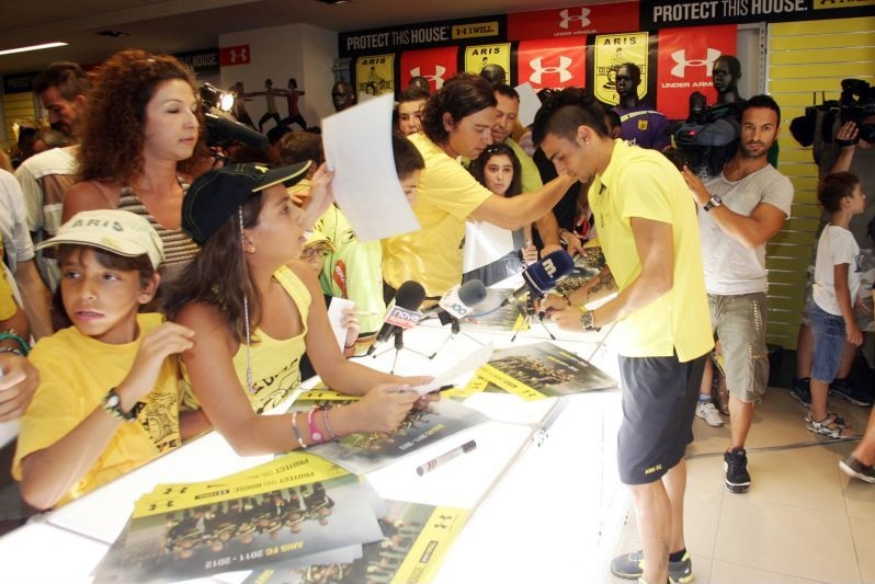 Οι επίσημες εμφανίσεις του Άρη