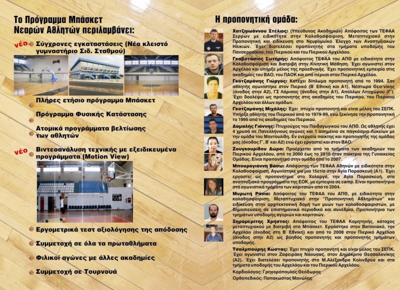 Μπήκε στο νέο κλειστό ο Πιερικός