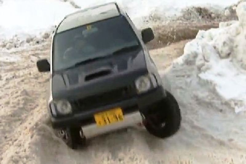Time Attack στο χιόνι