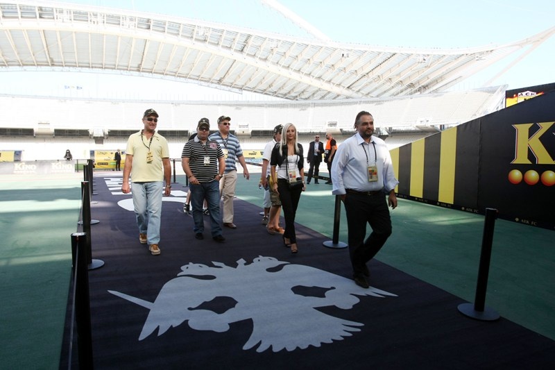 Ξενάγηση στο ΟΑΚΑ για Supporters (photos)