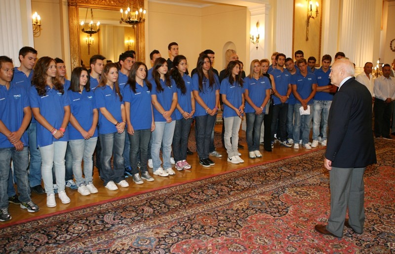 Γέμισε Ελλάδα το προεδρικό Μέγαρο (photos)