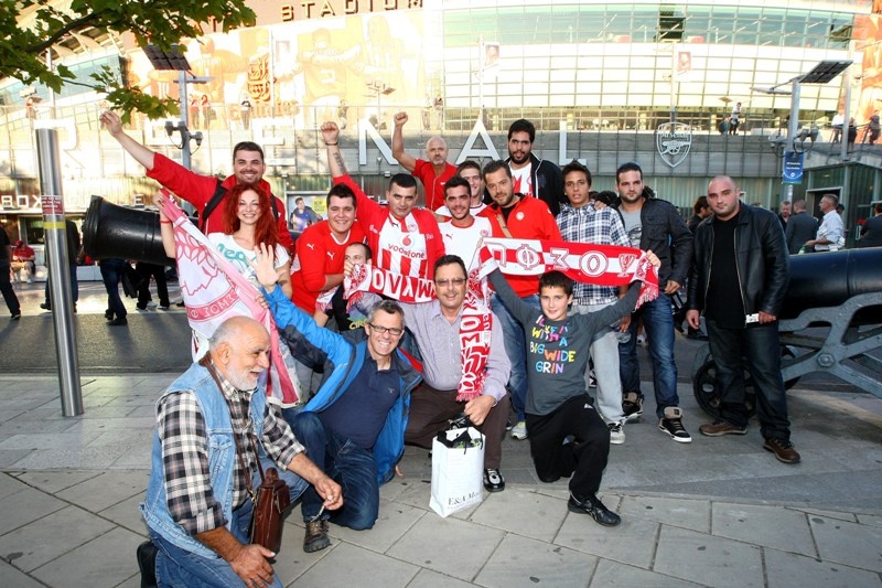 Το Onsports στο «Emirates Stadium» (videos+photos)