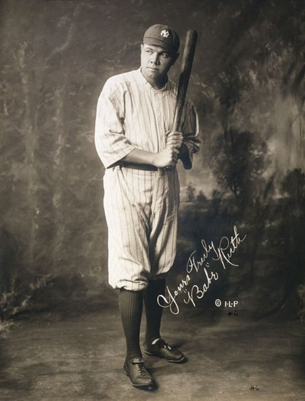 O μοναδικός Babe Ruth (photos+videos)