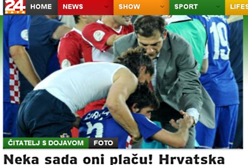 Και... κλάμα οι Κροάτες (photostory)