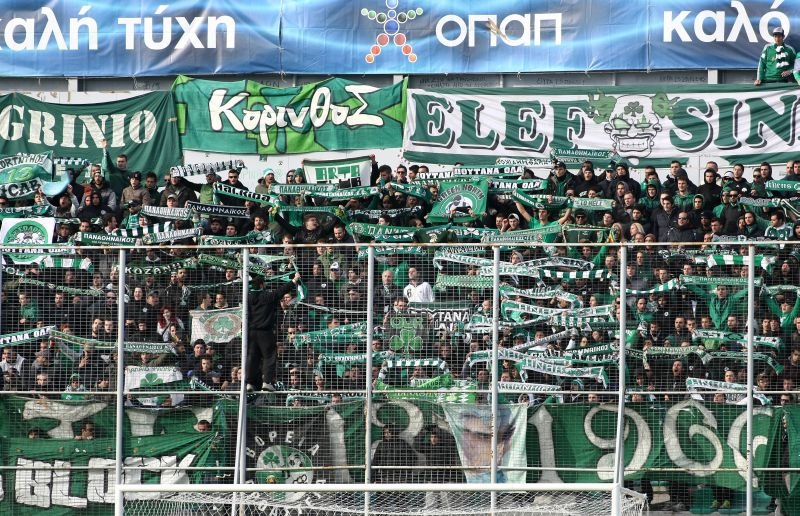 Ο ψυχωμένος Παναθηναϊκός, στον... τυφώνα φαίνεται (video+photos)