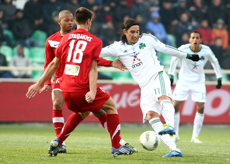 Ο ψυχωμένος Παναθηναϊκός, στον... τυφώνα φαίνεται (video+photos)