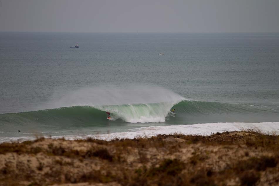 O Adriano De Souza νικητής του Rip Curl Portugal