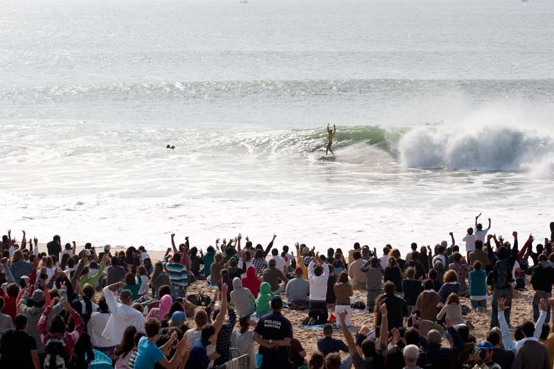 O Adriano De Souza νικητής του Rip Curl Portugal