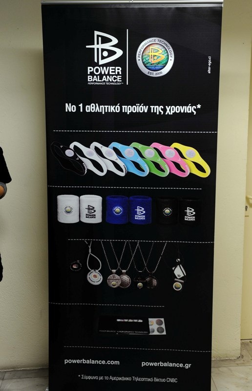 Άρχισε η συνεργασία Power Balance – Παναθηναϊκού (photos+videos)