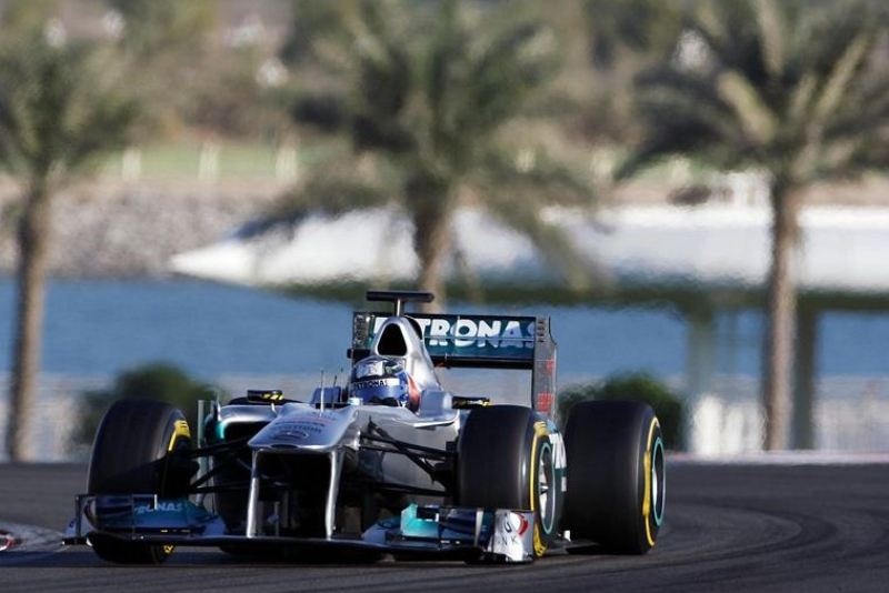 F1 Άμπου Νταμπι Δοκιμές νέων οδηγών (τέλος)