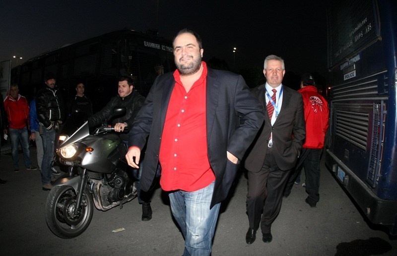Στο «Γ. Καραϊσκάκης» ο Μαρινάκης (photos)