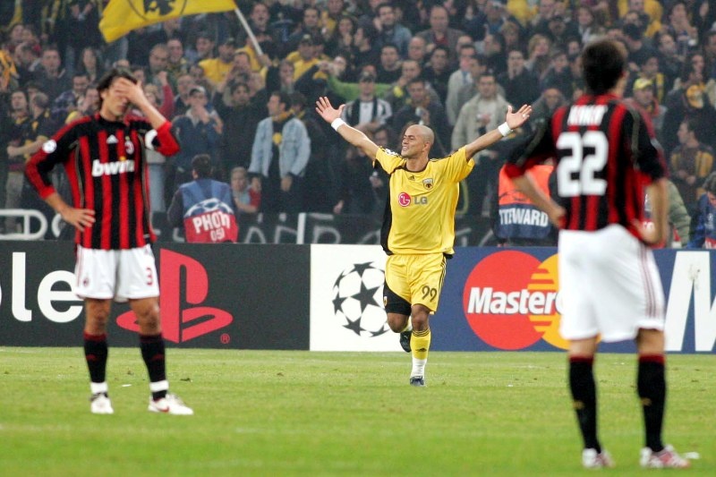 Όταν η Μίλαν υποκλίθηκε σε ΑΕΚ και Σέζαρ...(photos+video)