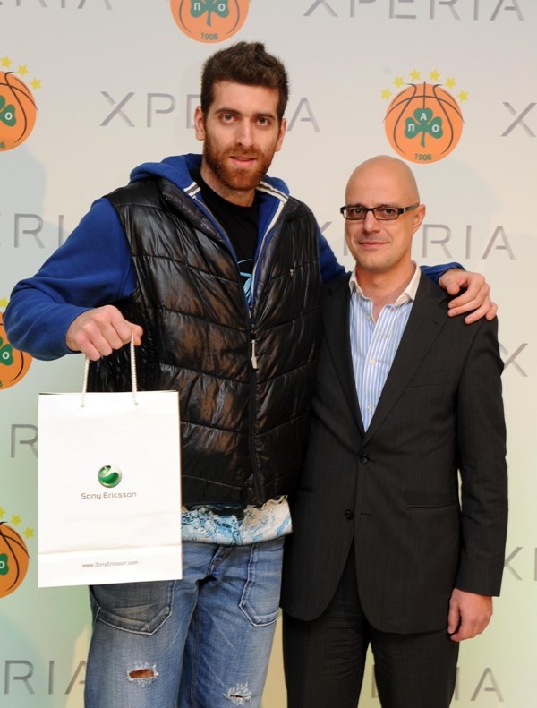 Παναθηναϊκός-Sony Ericsson… συνεργασία πρωταθλητών (photos+videos)