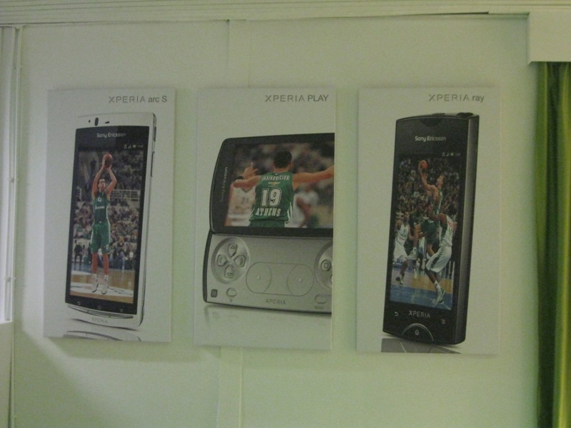 Παναθηναϊκός-Sony Ericsson… συνεργασία πρωταθλητών (photos+videos)