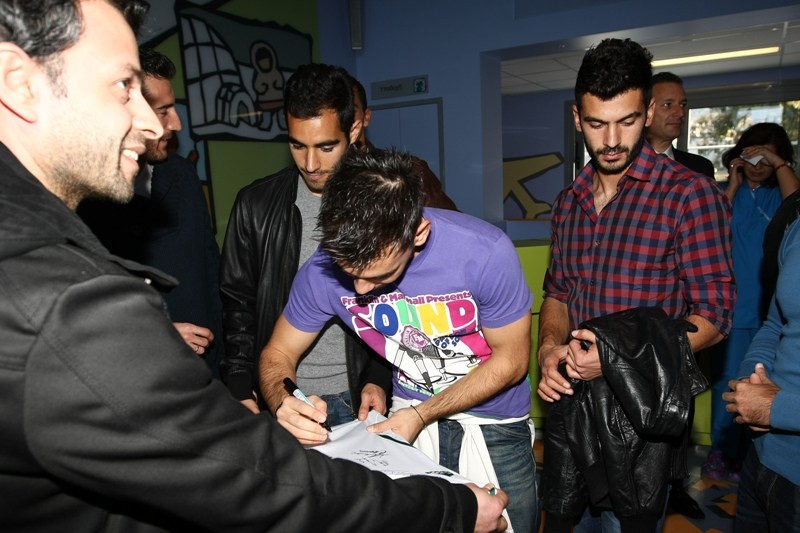 Επίσκεψη αγάπης από τους «πράσινους» στην «Ελπίδα» (photos+videos)
