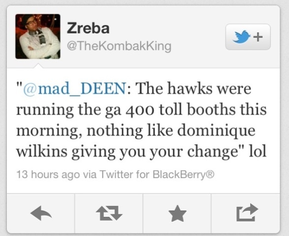 Κι όμως ο Ουίλκινς βγήκε στα διόδια!