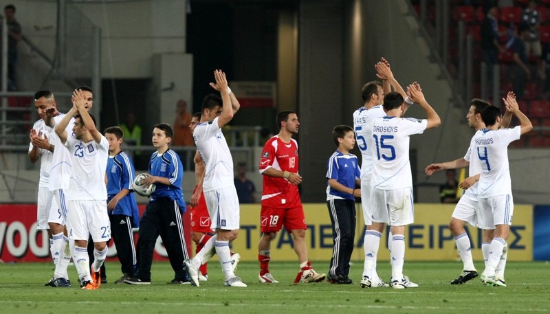 Εθνική: Φτιαγμένη από… μέταλλο (photos+video)