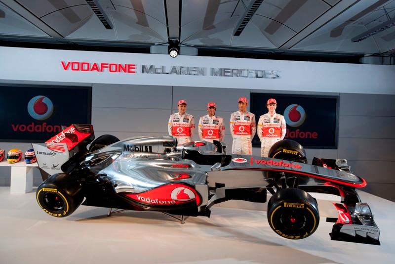 F1: Παρουσιάστηκε η McLaren – Mercedes του 2012