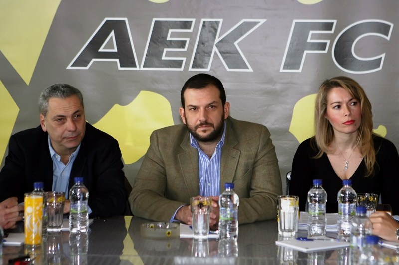Νέος πρόεδρος της ΑΕΚ ο Δημητρέλος (photos)
