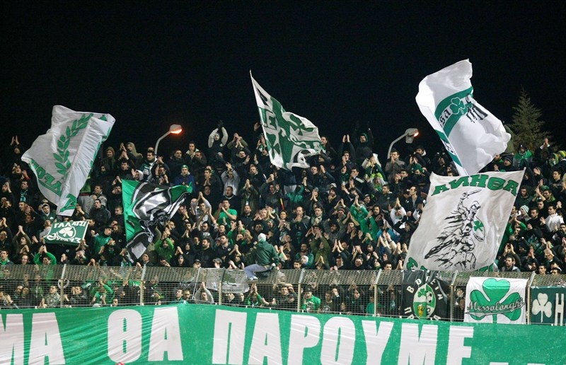 Μπλόκο στη Λιβαδειά για Παναθηναϊκό (videos + photos)