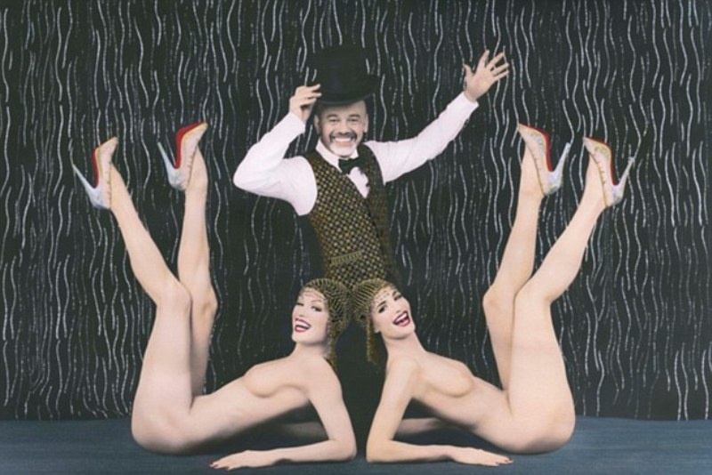 Οι κόκκινες σόλες του Louboutin χόρεψαν στο Crazy Horse