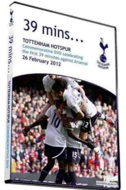 DVD για 39 λεπτά στην Τότεναμ