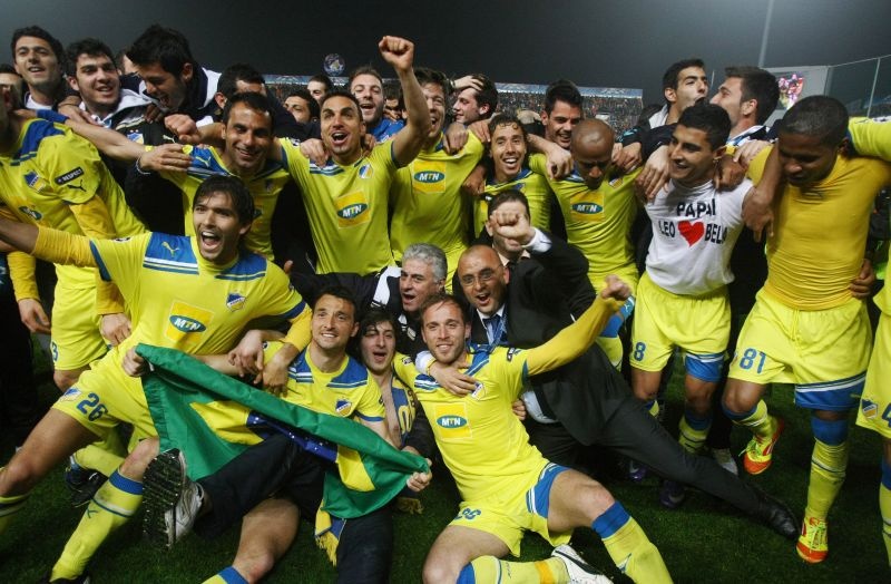 Ο θρίαμβος του ΑΠΟΕΛ σε εικόνες (photos)