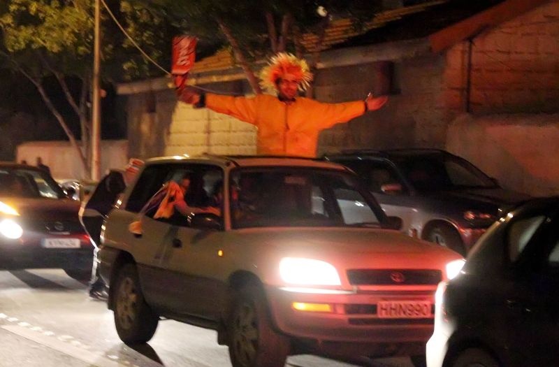 «Κάηκε» η Λευκωσία για τους θριαμβευτές! (photos)