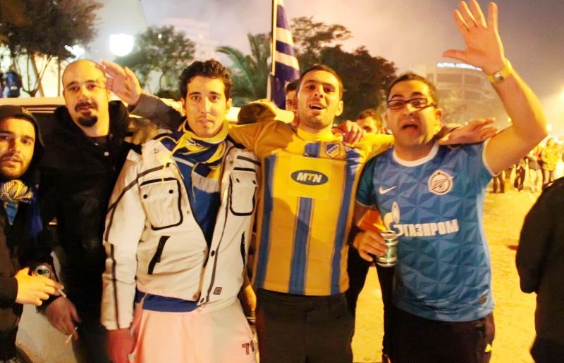 «Κάηκε» η Λευκωσία για τους θριαμβευτές! (photos)