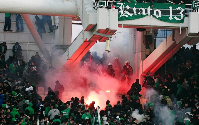 Πολεμικό σκηνικό στο ΟΑΚΑ! (videos + photos)